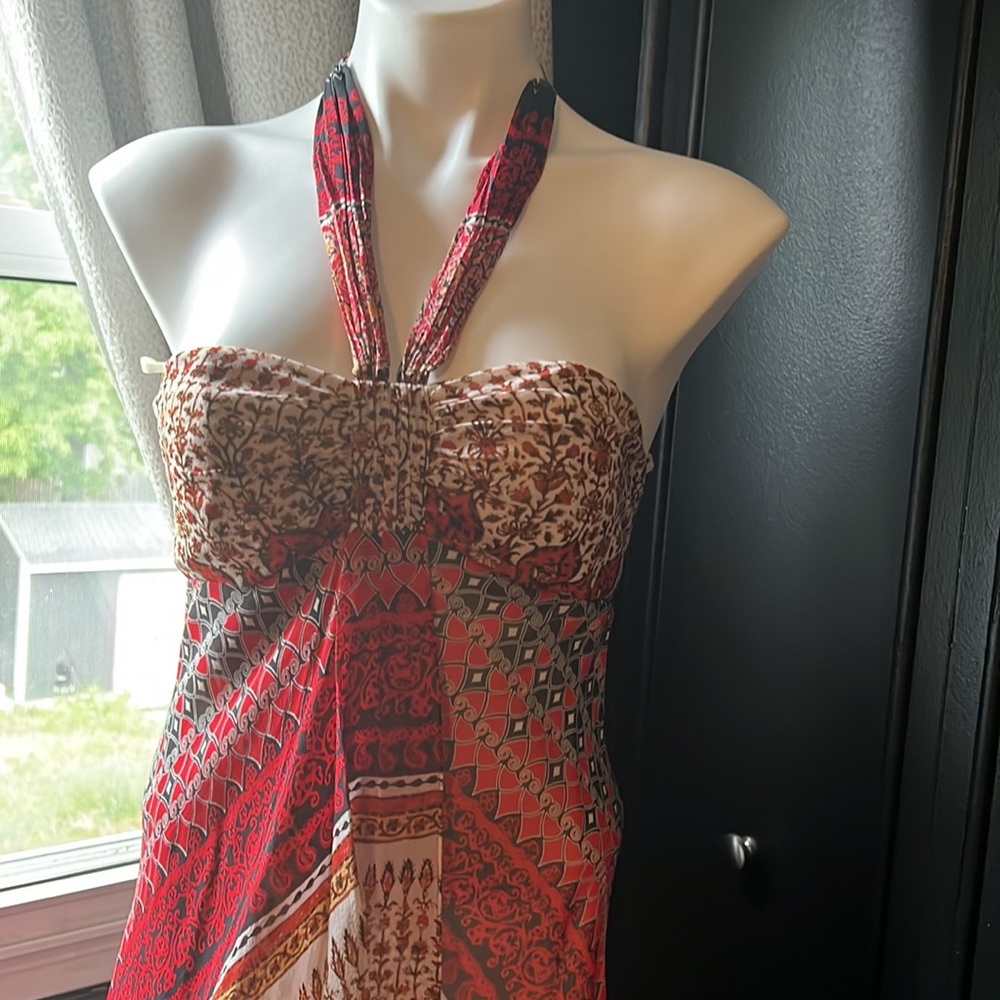 maxandcleo silk midi/maxi dress size 2 NWOT - Picture 2 of 3